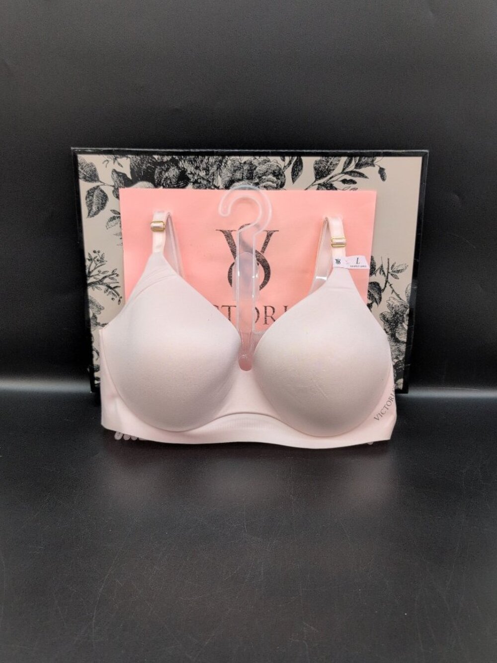Victoria Secret Pink Wear Everywhere Lightly Lined Push Up Bra Large Pink Tulip